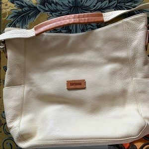 Hartmann white leather purse